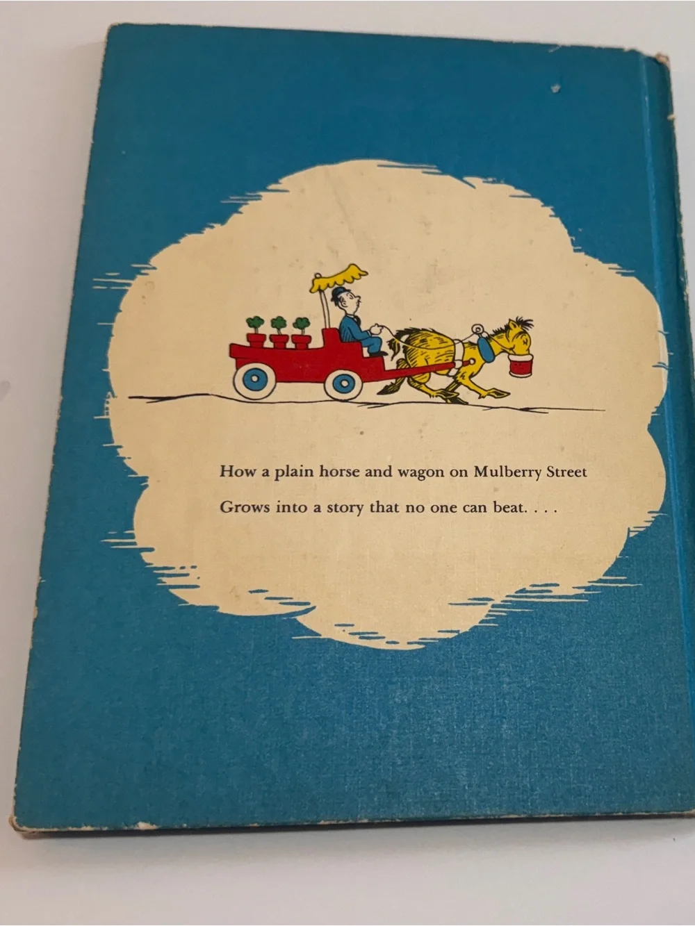 Dr. Seuss And to Think That I Saw It on Mulberry Street Book Club Hardcover